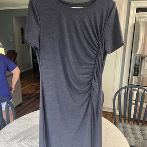 Elegant Blue Women's Dress